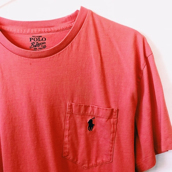 Ralph Lauren Polo Pocket Tee - Picture 1 of 4